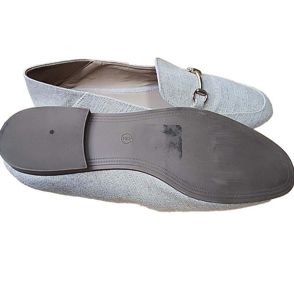 Pure Navy Renee Women's Sling On Canvas Loafer Size 9 - Picture 5 of 5